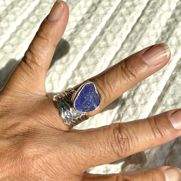 .925 SS Adjustable Statement Ring - Picture 5 of 5